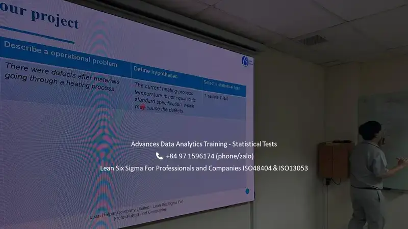 Lean Six Sigma - Statistical Tests - Ajinomoto Việt Nam