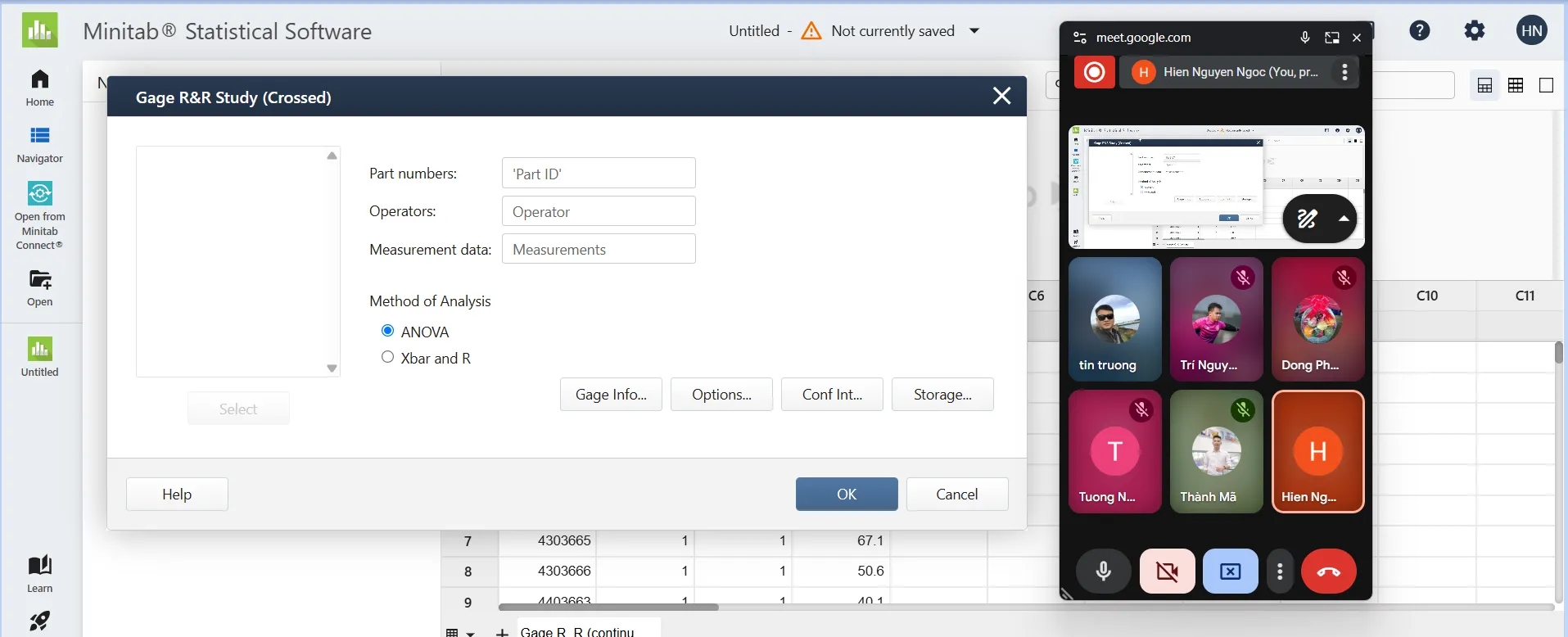 Phân tích hệ thống đo lường (MSA) trong dự án Lean Six Sigma